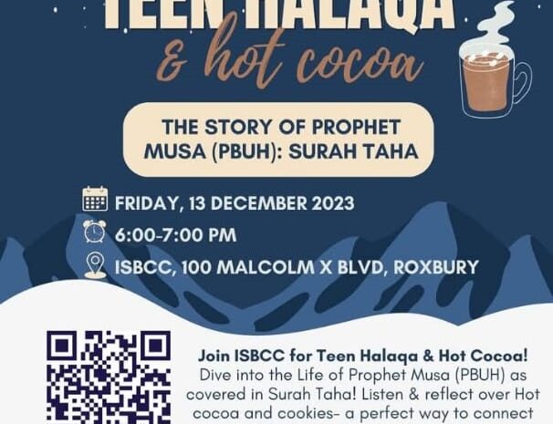  Teen Halaqa & Hot Cocoa