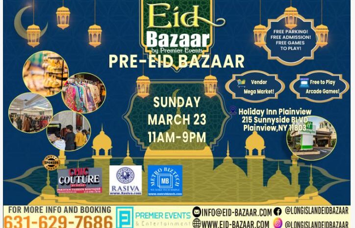 Eid Bazaar at Holiday Inn Plainview