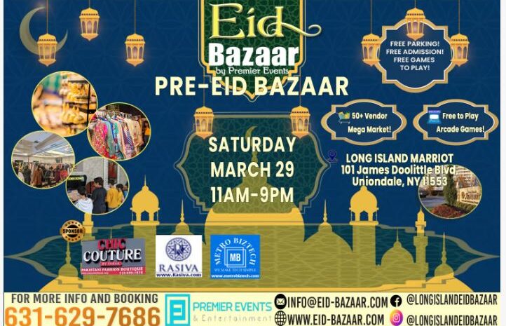 Eid Bazaar at Long Island Marriot