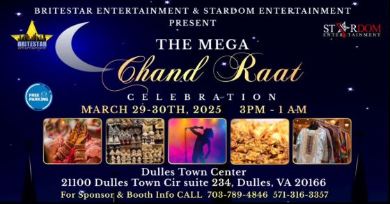 The Mega Chand Raat Celebration