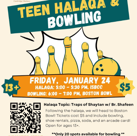 ISB Youth for Teen Halaqa & Bowling