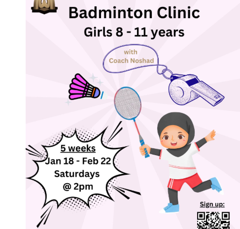 Badminton Class for Girls