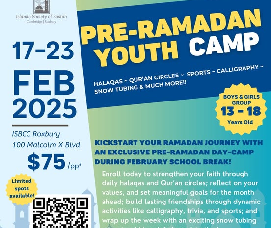  Pre-Ramadan Camp for youth