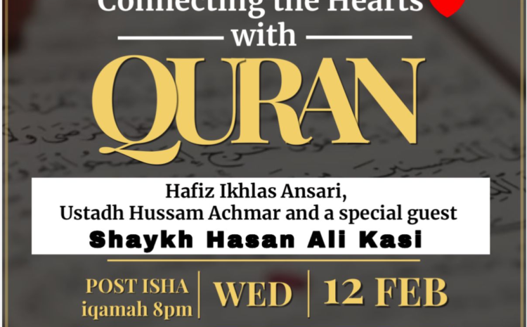  Connecting the Hearts With Qur’an