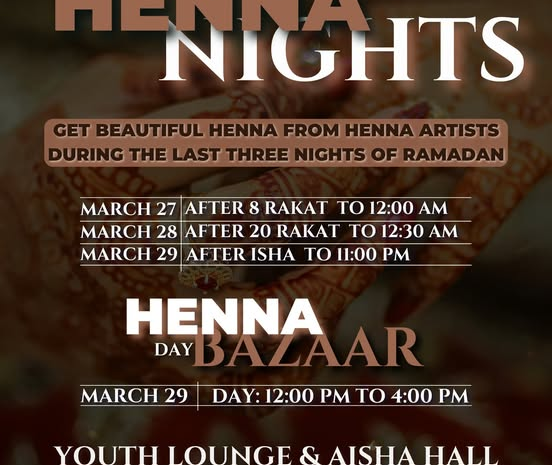 Henna Nights & Henna Bazaar