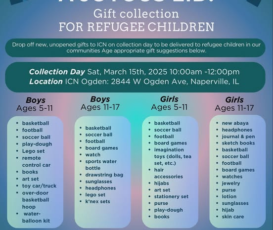 Eid Gift Drive for Refugee Children