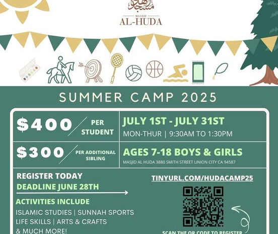Masjid al-Huda Summer Camp 2025