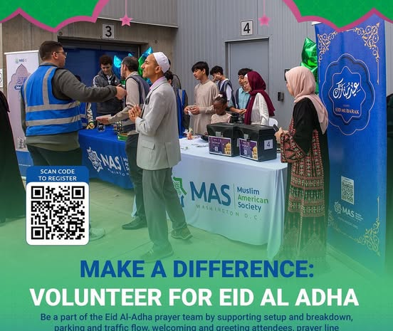 Need volunteer for Eid Al Adha
