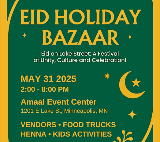 Community Roots Eid Holiday Bazaar